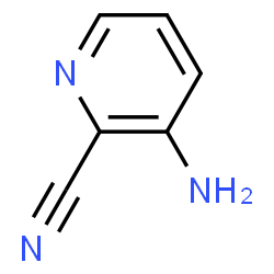 ChemSpider 2D Image | 3-Amino-2-cyanopyridine | C6H5N3