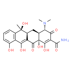 ChemSpider 2D Image | Tetracycline | C22H24N2O8