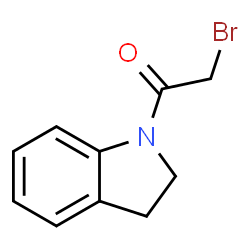 ChemSpider 2D Image | 1-(bromoacetyl)indoline | C10H10BrNO