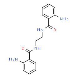 ChemSpider 2D Image | N,N'-1,2-Ethanediylbis(2-aminobenzamide) | C16H18N4O2