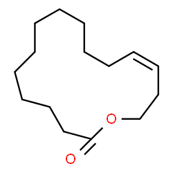 ChemSpider 2D Image | (13E)-oxacyclohexadecen-2-one | C15H26O2