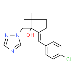 ChemSpider 2D Image | triticonazole | C17H20ClN3O