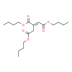 ChemSpider 2D Image | Tributyl (E)-Aconitate | C18H30O6