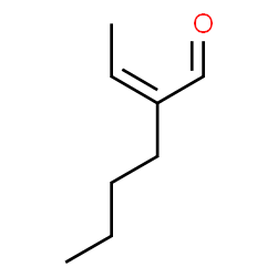 ChemSpider 2D Image | (2Z)-2-butyl-2-butenal | C8H14O
