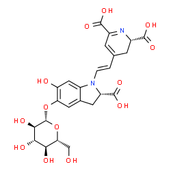 ChemSpider 2D Image | (E)-Betanin | C24H26N2O13