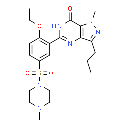 ChemSpider 2D Image | Sildenafil | C22H30N6O4S