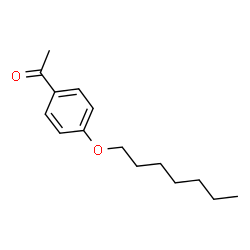 ChemSpider 2D Image | 1-[4-(Heptyloxy)phenyl]ethanone | C15H22O2