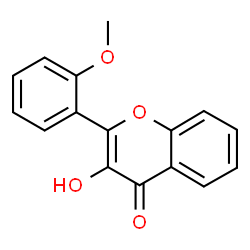 ChemSpider 2D Image | 2'-Methoxyflavonol | C16H12O4