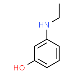 ChemSpider 2D Image | 3-(Ethylamino)phenol | C8H11NO