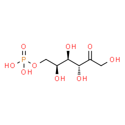 ChemSpider 2D Image | 6-O-Phosphono-L-tagatose | C6H13O9P