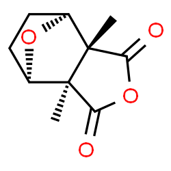 ChemSpider 2D Image | (1R,2R,6R,7S)-2,6-Dimethyl-4,10-dioxatricyclo[5.2.1.0~2,6~]decane-3,5-dione | C10H12O4