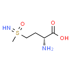 ChemSpider 2D Image | (2R)-2-Amino-4-(S-methylsulfonimidoyl)butanoic acid | C5H12N2O3S