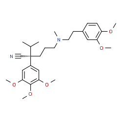 ChemSpider 2D Image | (S)-gallopamil | C28H40N2O5