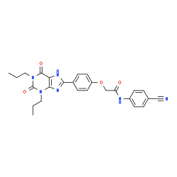 ChemSpider 2D Image | MRS1754 | C26H26N6O4