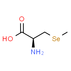 ChemSpider 2D Image | Se-methyl-D-selenocysteine | C4H9NO2Se