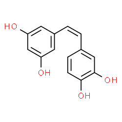 ChemSpider 2D Image | CIS-PICEATANNOL | C14H12O4