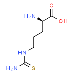ChemSpider 2D Image | N~5~-Carbamothioyl-D-ornithine | C6H13N3O2S