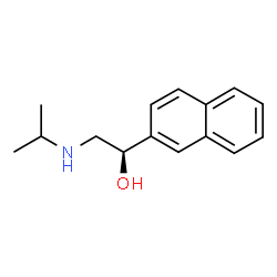 ChemSpider 2D Image | (R)-pronetalol | C15H19NO