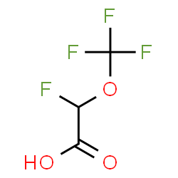 ChemSpider 2D Image | Fluoro(trifluoromethoxy)acetic acid | C3H2F4O3