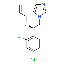ChemSpider 2D Image | (R)-imazalil | C14H14Cl2N2O