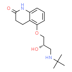 ChemSpider 2D Image | (S)-carteolol | C16H24N2O3