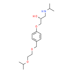 ChemSpider 2D Image | (R)-bisoprolol | C18H31NO4