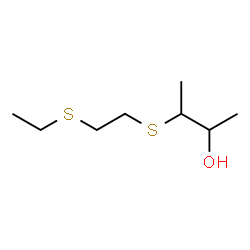 ChemSpider 2D Image | 3-{[2-(Ethylsulfanyl)ethyl]sulfanyl}-2-butanol | C8H18OS2