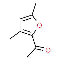 ChemSpider 2D Image | 2-Acetyl-3,5-dimethylfuran | C8H10O2