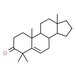 ChemSpider 2D Image | 4,4-Dimethylandrost-5-en-3-one | C21H32O