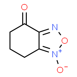 ChemSpider 2D Image | 4-Oxo-4,5,6,7-tetrahydrobenzofuroxan | C6H6N2O3