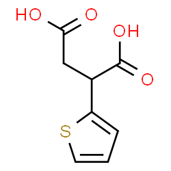ChemSpider 2D Image | 2-(2-Thienyl)succinic acid | C8H8O4S