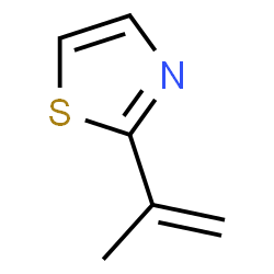 ChemSpider 2D Image | 2-isopropenylthiazole | C6H7NS