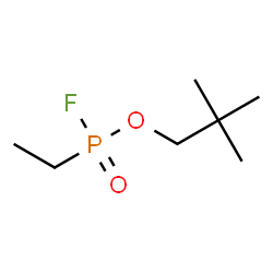 ChemSpider 2D Image | Neopentyl ethylphosphonofluoridoate | C7H16FO2P