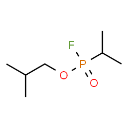 ChemSpider 2D Image | Isobutyl isopropylphosphonofluoridate | C7H16FO2P