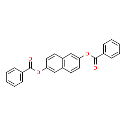 ChemSpider 2D Image | 2,6-Naphthalenediyl dibenzoate | C24H16O4
