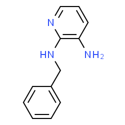 ChemSpider 2D Image | N2-benzylpyridine-2,3-diamine | C12H13N3