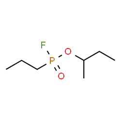 ChemSpider 2D Image | sec-Butyl propylphosphonofluoridate | C7H16FO2P