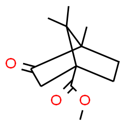 ChemSpider 2D Image | Methyl 4,7,7-trimethyl-3-oxobicyclo[2.2.1]heptane-1-carboxylate | C12H18O3