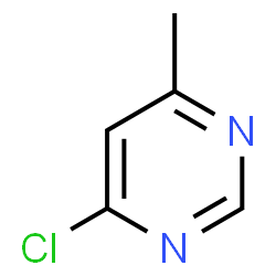 ChemSpider 2D Image | 4-Chloro-6-methylpyrimidine | C5H5ClN2