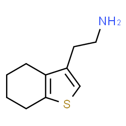 ChemSpider 2D Image | 2-(4,5,6,7-Tetrahydro-1-benzothiophen-3-yl)ethanamine | C10H15NS