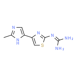 ChemSpider 2D Image | zaltidine | C8H10N6S