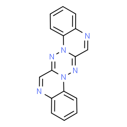 ChemSpider 2D Image | Quinoxalino[2',1':3,4][1,2,4,5]tetrazino[1,6-a]quinoxaline | C16H10N6