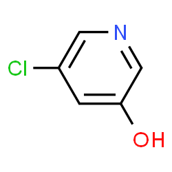 ChemSpider 2D Image | 5-Chloro-3-pyridinol | C5H4ClNO
