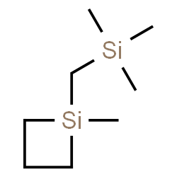 ChemSpider 2D Image | 1-Methyl-1-[(trimethylsilyl)methyl]siletane | C8H20Si2
