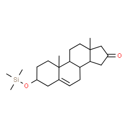 ChemSpider 2D Image | 3-[(Trimethylsilyl)oxy]androst-5-en-16-one | C22H36O2Si