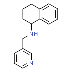 ChemSpider 2D Image | N-(3-Pyridinylmethyl)-1,2,3,4-tetrahydro-1-naphthalenamine | C16H18N2