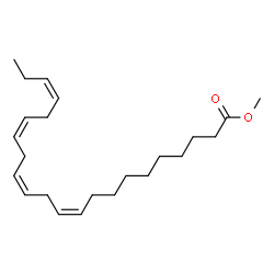 ChemSpider 2D Image | Methyl (10Z,13Z,16Z,19Z)-10,13,16,19-docosatetraenoate | C23H38O2