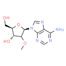 ChemSpider 2D Image | (2xi)-2'-O-Methyladenosine | C11H15N5O4