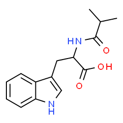 ChemSpider 2D Image | N-Isobutyryltryptophan  | C15H18N2O3