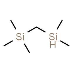ChemSpider 2D Image | 2,4-Disilapentane, 2,2,4-trimethyl- | C6H18Si2